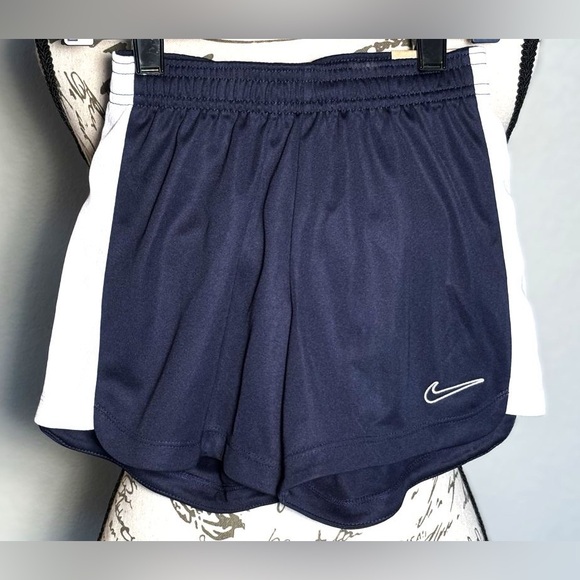 Nike Other - Nike Dri-FIT Unisex Children's Athletic Soccer Shorts Navy Blue White XS S NWT